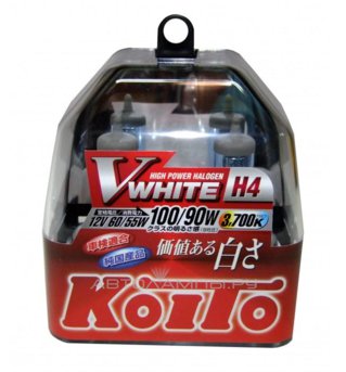 Koito H4 Whitebeam V White