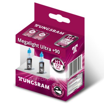 Tungsram H1 Megalight Ultra +90%