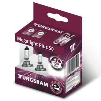 Tungsram H7 Megalight Plus +60%