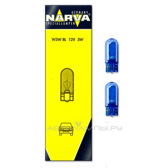 Narva W5W T10 Range Power Blue+