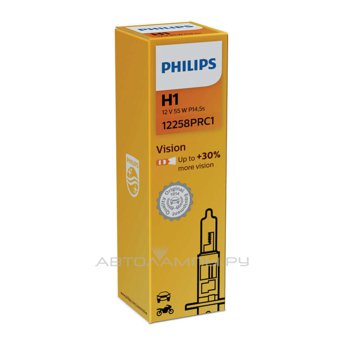 H1 12V- 55W (P14,5s) ( +30% ) Vision (Premium) 12258PRC1